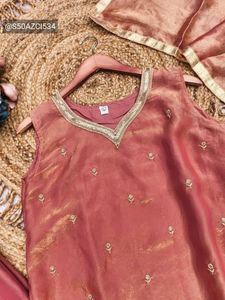 Elegant Fendi Silk Kurta Set