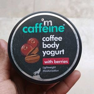 MCaffeine Coffee Body Yogurt with berries