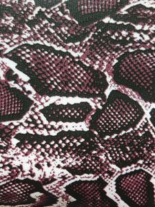 Chic Snake Print Pencil Skirt