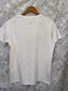 Graphic Print White T-Shirt