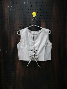 Women's Lace-Up Co-Ord Set with Blazer