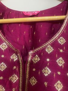 *offer*Magenta Kurta