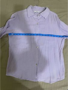Lavender Linen Shirt