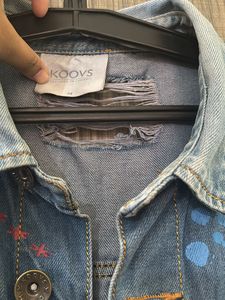 Ripped Denim Jacket