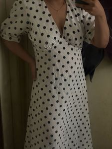 Polka Dot Maxi Dress