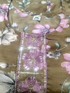 Floral Print Tunic Kurti