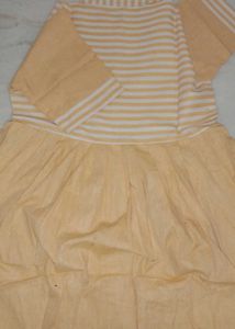Set of 3 Striped short frock dress