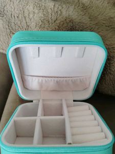 Teal Jewelry Organizer Box