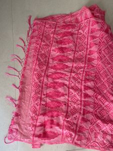 Beautiful Pink Color Saree