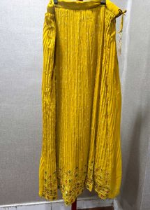 Haldi Lehenga Set with Alteration