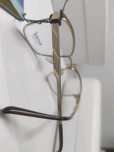 Stylish Gold Frame Eyeglasses