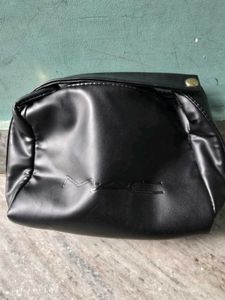 MAC Black Makeup Pouch