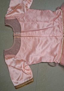 Blush Pink Embroidered gown