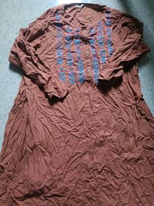 Max Brown Kurta
