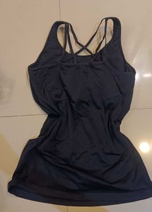 Sleek Black Athletic Tank Top