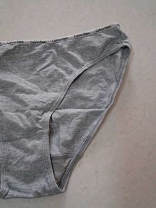Calvin Klein Grey Cotton Briefs