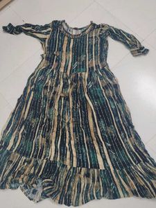 Bohemian Striped Maxi Dress