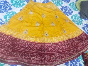 Bandhani Lehenga Choli Set