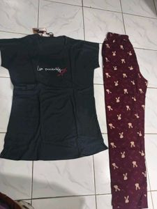 Comfortable Women's nightsuit pack off 3