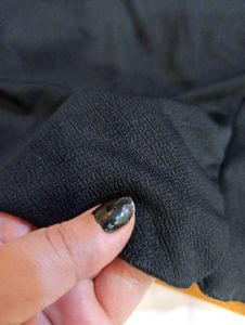Stylish Black Maxi Dress with Slit