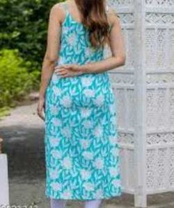 Beautiful Floral Print Kurta