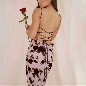 Floral Print Maxi Dress
