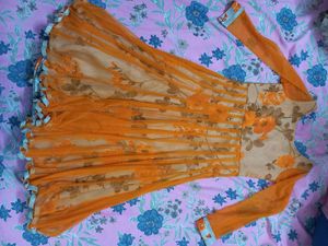 Embroidered Kurta Set with Jacket
