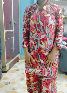 Vibrant Floral Print co-ord set
