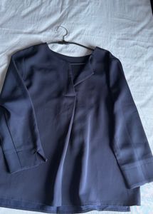 Elegant Navy Blue Top