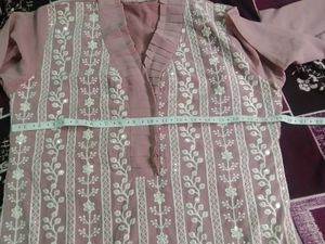 Pakistani beads work suit
