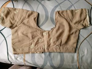 Embroidered saree
