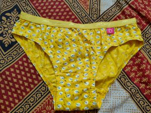 Women Assorted Deep Color Printed Brief