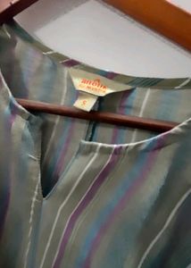 Striped V-Neck co-ord set