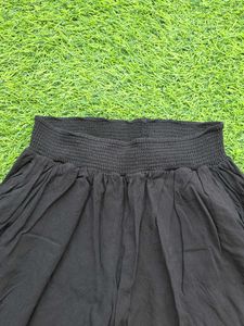 Black Wide Leg Palazzo Pants