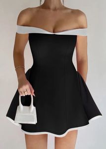 Chic Off-Shoulder Mini Dress