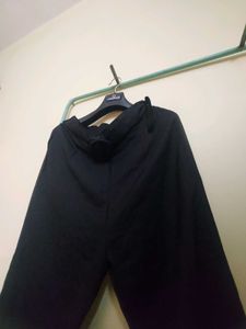 (NEW)SASSFRAS Black Flared Pants