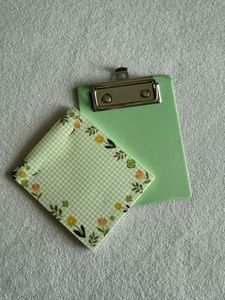 Cute Floral Mini Clipboard