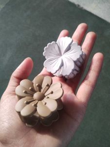 🎁 COMBO 10 Piece Floral Claw Clip