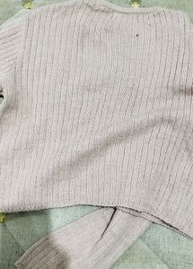 Ribbed Knit Cardigan