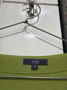 Olive Green Puff Sleeve Top