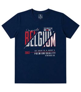 navy blue graphic tshirt