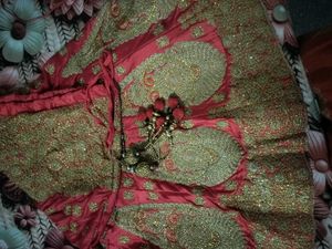 pearls and jarri Lehenga Choli Set