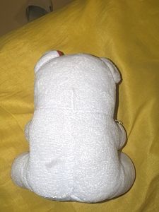 Cute White Teddy Bear with Heart Soft toy