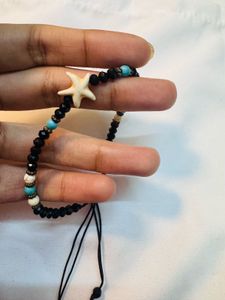 Beaded Starfish Anklet/ bracelet