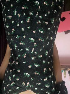 Floral Print Mini Dress