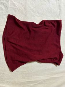 Ruched Square Neck Tank Top