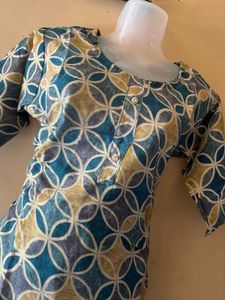 Elegant Printed Kurta