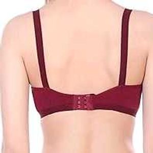 Maroon Comfort non padded Bra