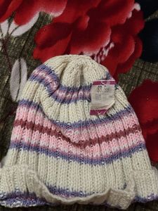 Striped Knit Beanie