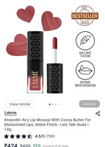 Lakme Lip Mousse